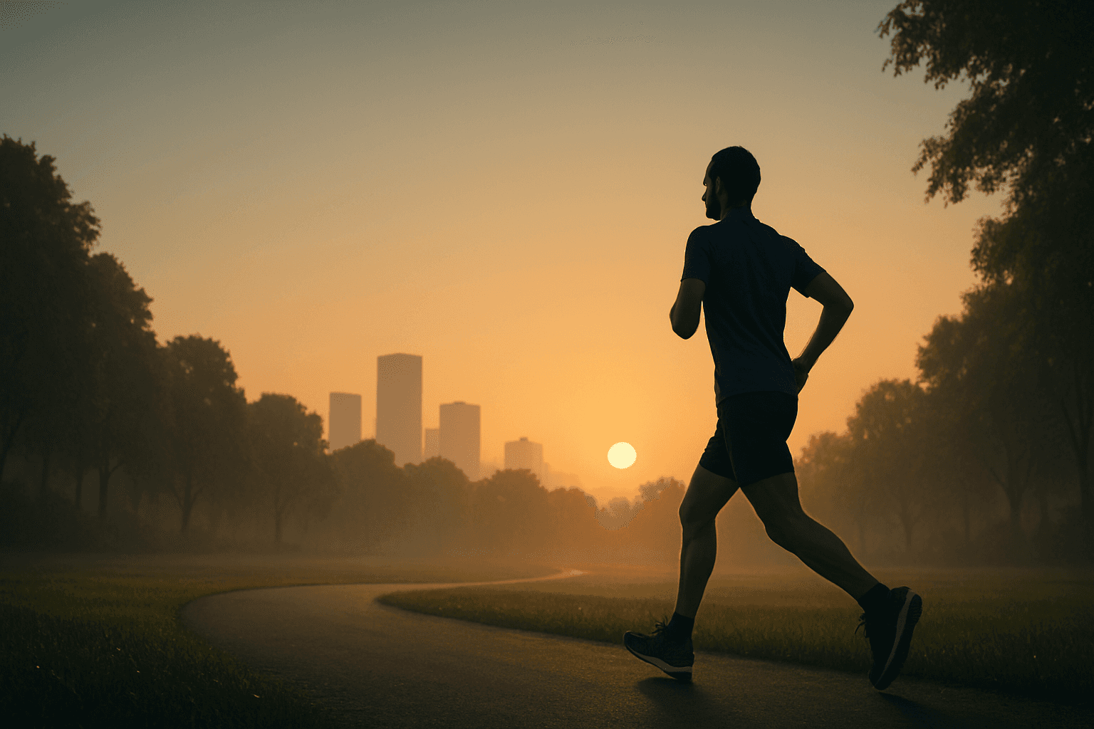 Hardloopontbijt met fruit, drank en checklist